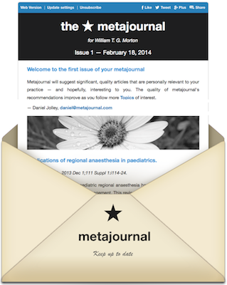 Metajournal envelope